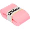 WILSON WRZ4016WH Pro Tennis Overgrip 12-Pack,White(Pink)