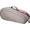 Wilson Team Tennis Racket Bag – Heather Green and Heather Grey(Heather Grey)