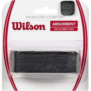 WILSON Micro-Dry Comfort Replacement Grip, Black