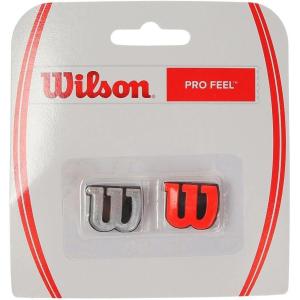 WILSON Profeel Tennis Vibration Dampener(Red/Silver)