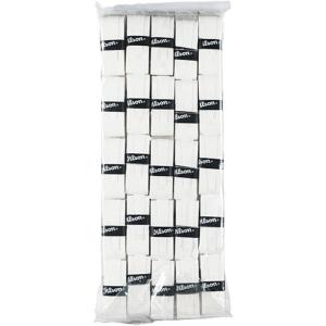 WILSON WRZ4016WH Pro Tennis Overgrip 12-Pack,White(White/Dark Grey Heather)