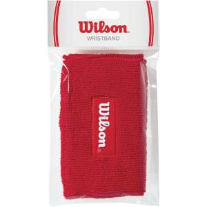 Wilson Double Wristband – OSFA, Red