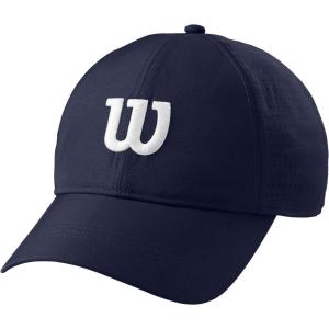 Wilson Men’s Ultralight Tennis Cap, White, One Size(Blue)
