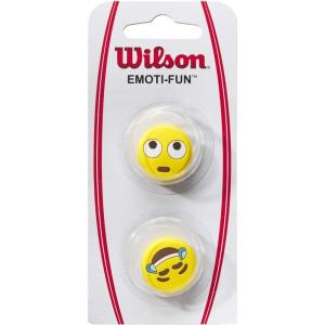 Wilson Tennis Dampeners – 2 Pack(Eye Roll/ Crying Laughing Emojis)