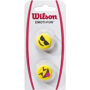 Wilson Tennis Dampeners – 2 Pack(Sunglasses/ Tounge Out Emojis)