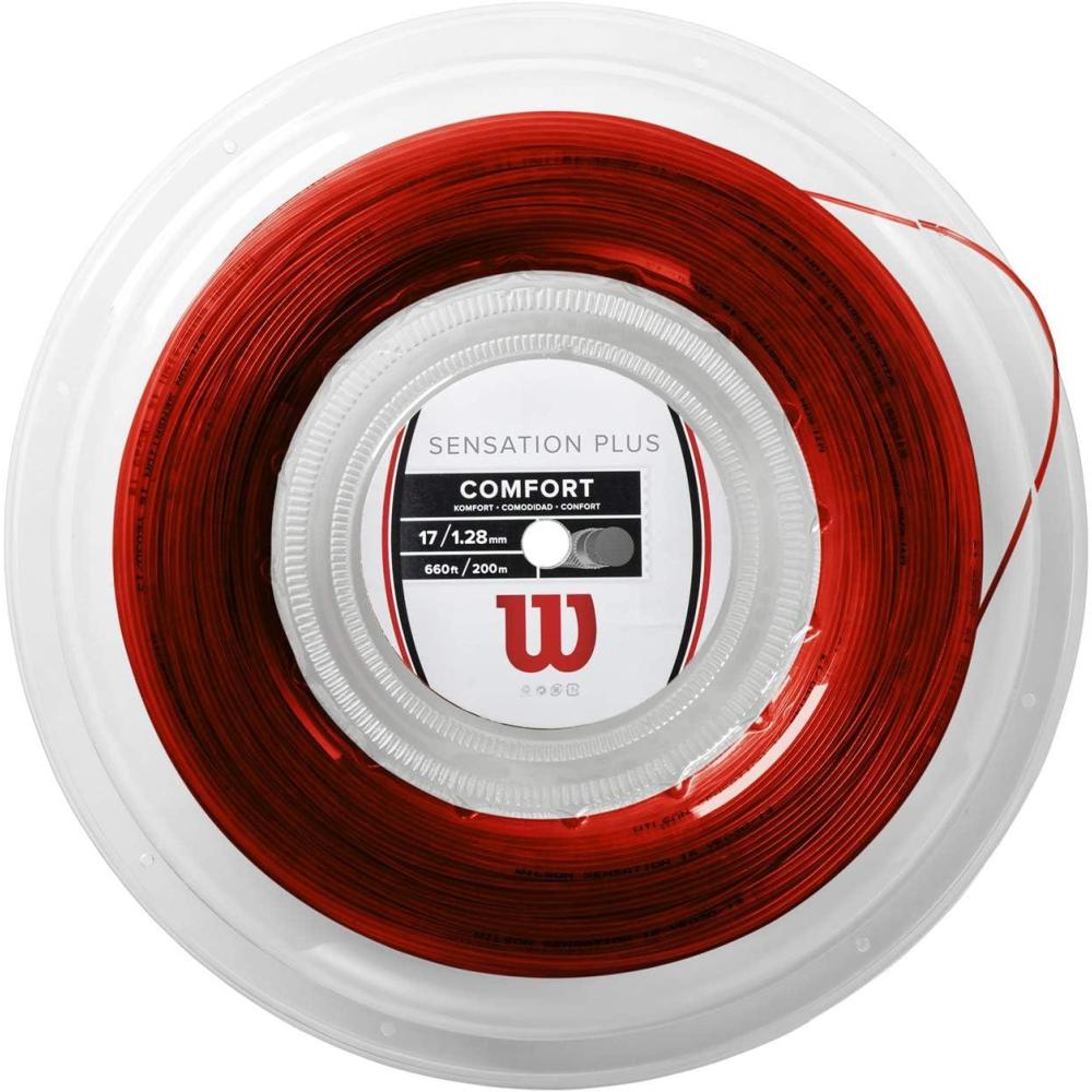 imageWilson Sensation Plus Reel Tennis String17 gauge
