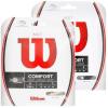 Wilson NXT Multifilament 17 Gauge Tennis Racket String in Natural Color