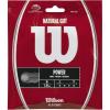 WILSON Natural Gut Tennis String – Set, White(16)