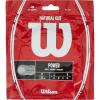 WILSON Natural Gut Tennis String – Set, White(17)