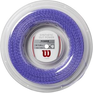 Wilson Synthetic Gut Power 16 Tennis String Reel – 16 gauge