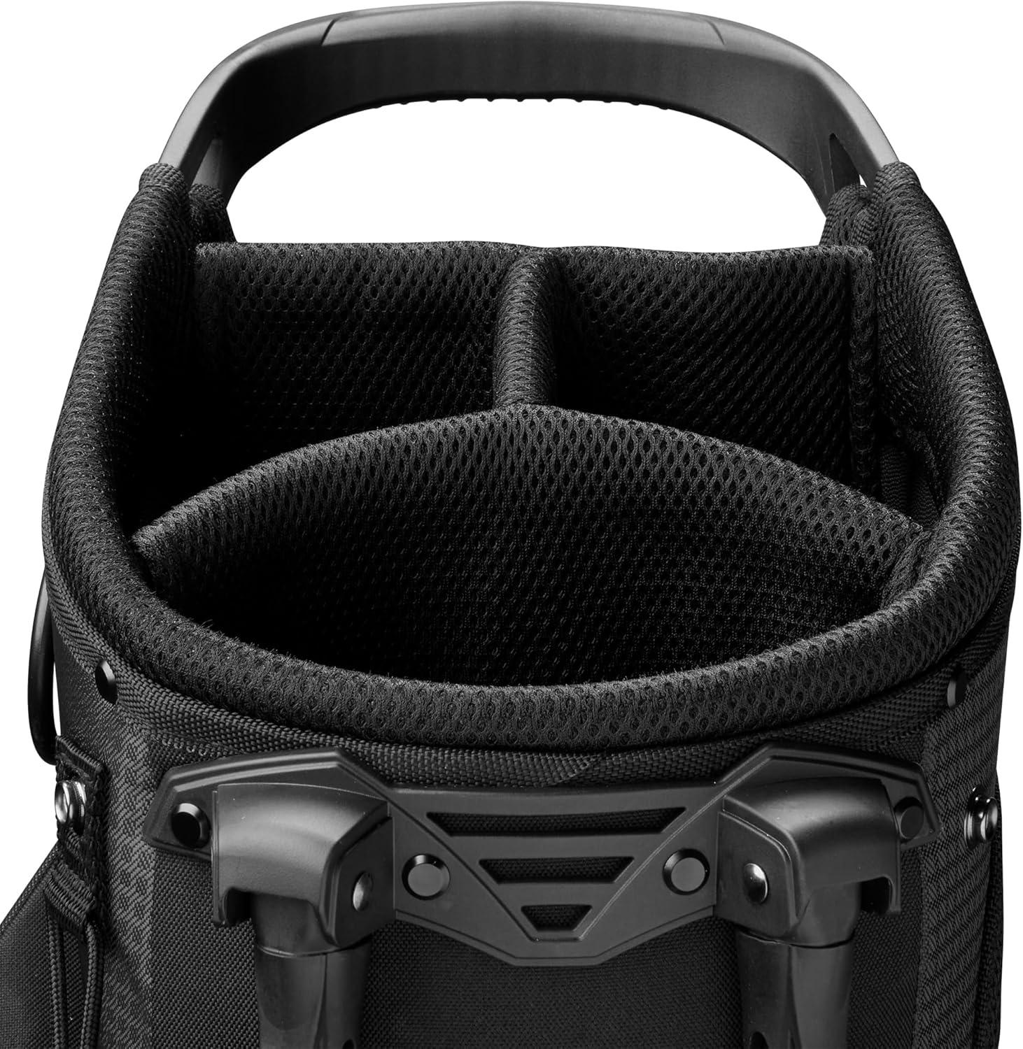 imageWilson Mens Profile Complete Golf Set with Stand Bag Left Hand Regular RedBlackSilver