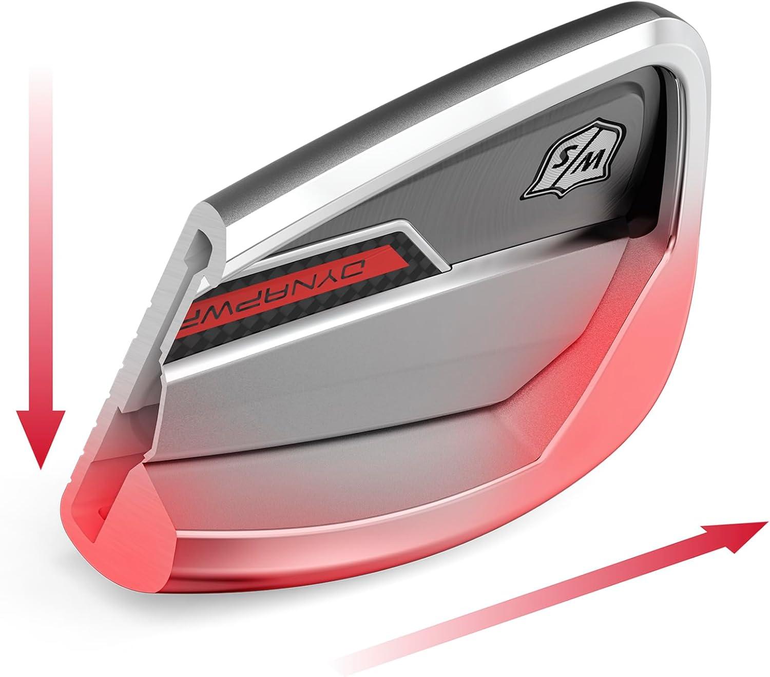imageWilson Staff Golfschlger Dynapower Eisensatz 5PW GW Stahl Fr DamenLeft