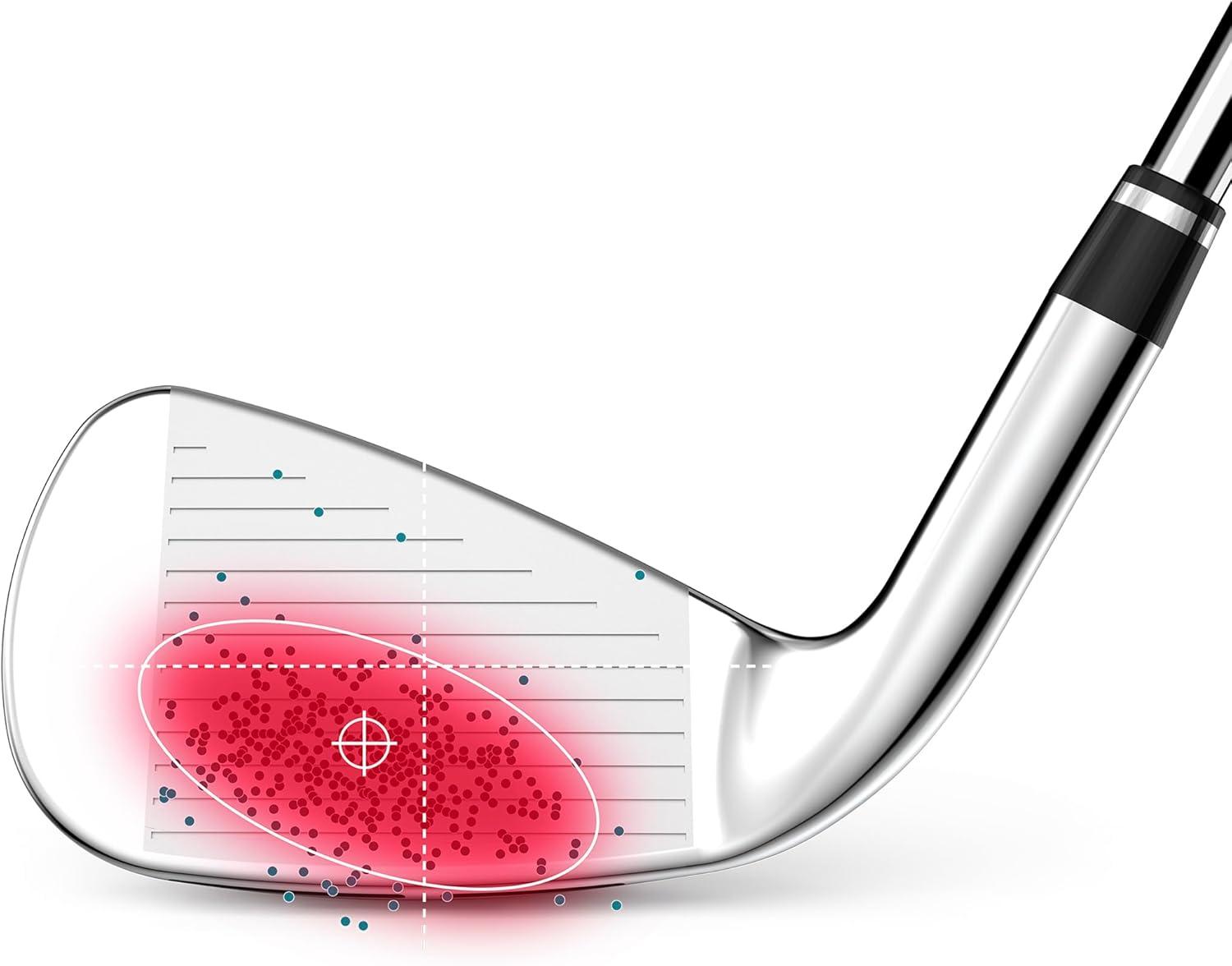 imageWilson Staff Golfschlger Dynapower Eisensatz 5PW GW Stahl Fr DamenLeft
