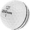 Wilson 2026 Staff Model TRK360-12 Balls, White