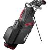 Wilson Profile 11 Piece Teen Right Hand Golf Complete Set – Carry Bag(Red/Black/Silver)