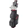 Wilson Senior Profile Complete Golf Set with Cart Bag – Right Hand, Senior, Red/Black/Silver