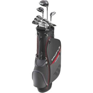 Wilson Men’s Profile Platinum Complete Golf Club Package Set – Right Handeded, Stand Bag(Standard)