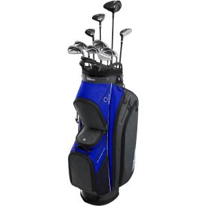 Wilson PlayerFit™ Complete Golf Set with Cart Bag – Men’s and Women’s(Men’s Right Hand)