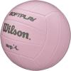 Wilson Super Soft Play Outdoor Recreation Volleyballs – Official Size(Pink/Dark Pink)