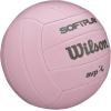 Wilson Super Soft Play Outdoor Recreation Volleyballs – Official Size(Pink/Dark Pink)