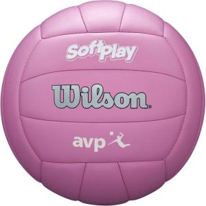 WILSON AVP Soft Play Volleyball – Official Size(Pink)