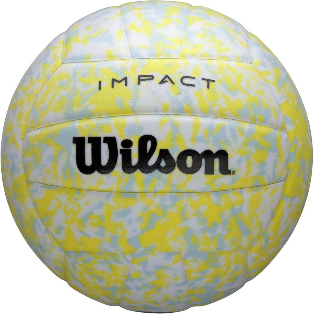 imageWilson Impact Gen Green VolleyballsBlueYellow