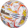 Wilson Graffiti Peace Volleyball – Official Size(White/Orange)
