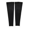 Wilson Helix Volleyball Knee Pad Leg Sleeves – Small/Medium, White(Black)