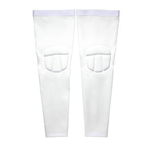Wilson Helix Volleyball Knee Pad Leg Sleeves – Small/Medium, White(White)