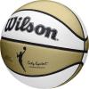 Wilson WNBA Commemorative Series Basketballs – Women’s Official & Mini Sizes(Gold/White)