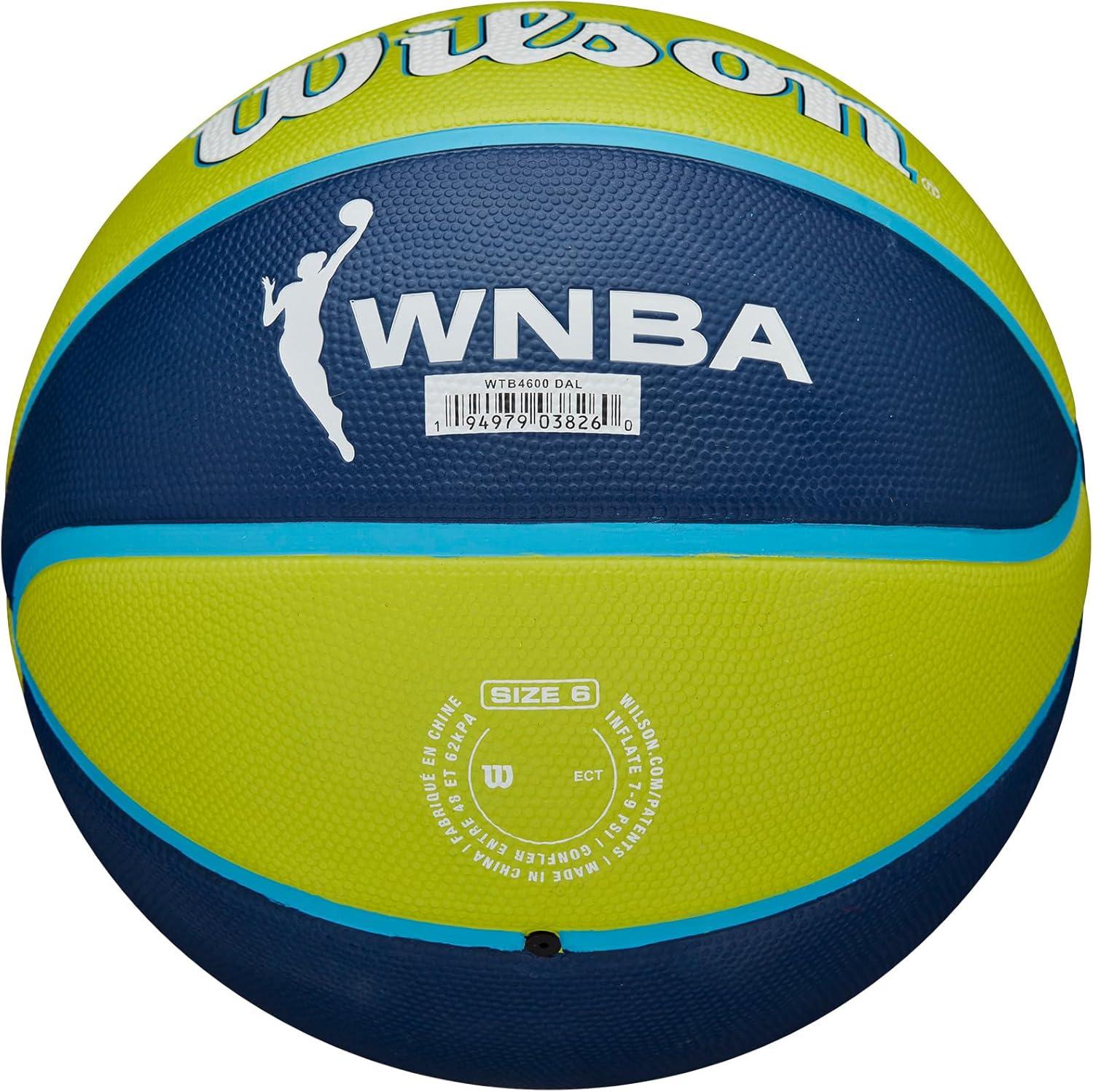 imageWILSON WNBA Team Tribute Basketball Size 6 285 Dallas Wings