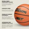 Wilson Jet Game Basketball – Size 7-29.5″, Brown