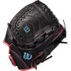 WILSON 2022 Flash Fastpitch Softball Glove Series(Black/Pink/Tropical Blue)