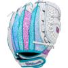Wilson 2026 A440 Flash Fastpitch Softball Gloves(White/Flamingo Pink/Green)