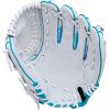 Wilson 2026 A440 Flash Fastpitch Softball Gloves(White/Flamingo Pink/Green)