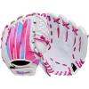 Wilson 2026 A440 Flash Fastpitch Softball Gloves(White/Flamingo Pink)