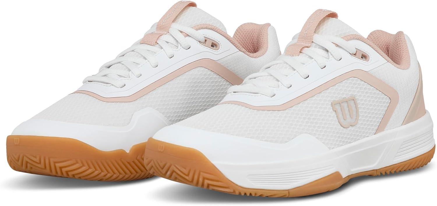 imageWILSON Womens Courtglide Womens Tennis ShoesWhiteCameo RoseGum