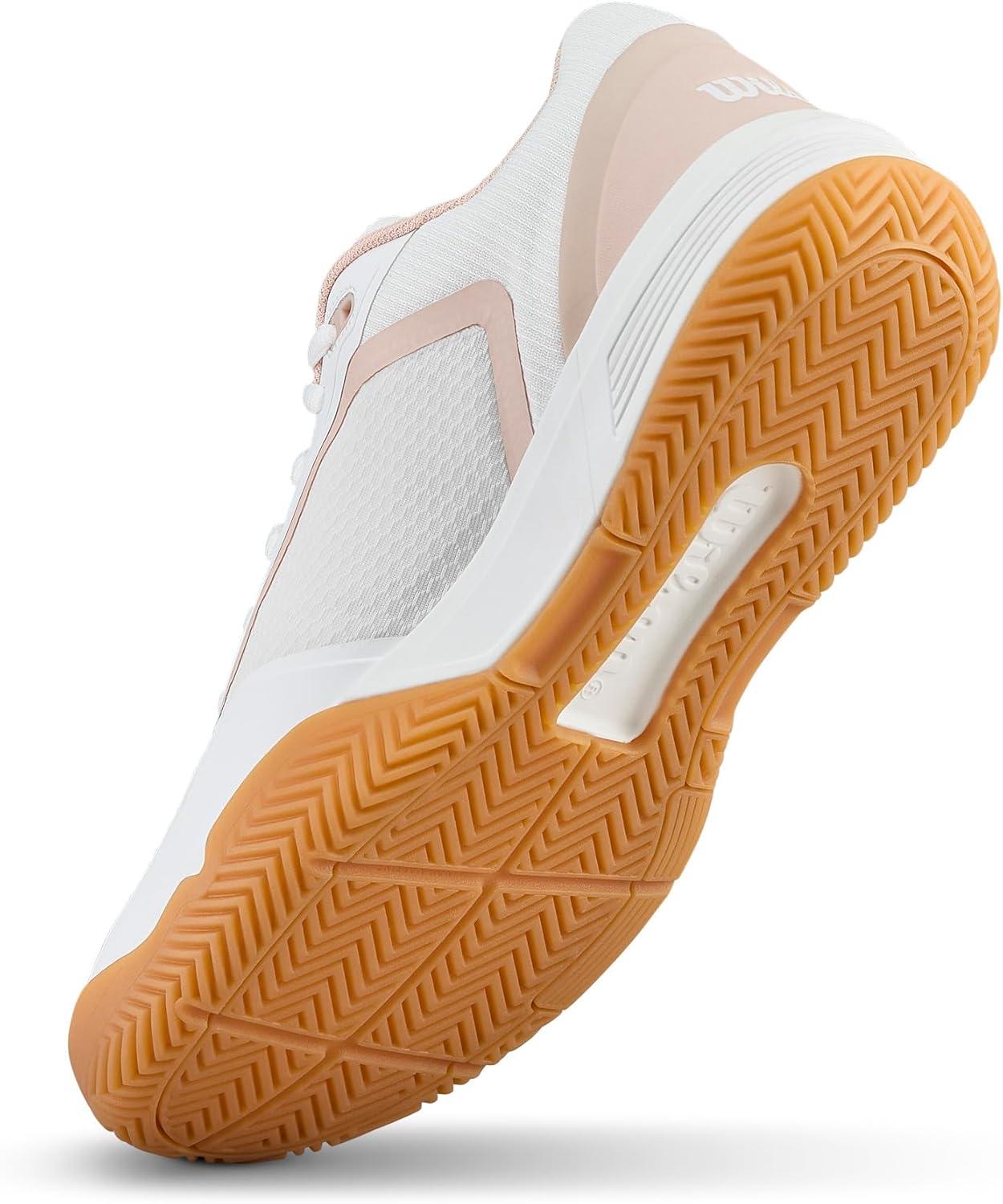 imageWILSON Womens Courtglide Womens Tennis ShoesWhiteCameo RoseGum