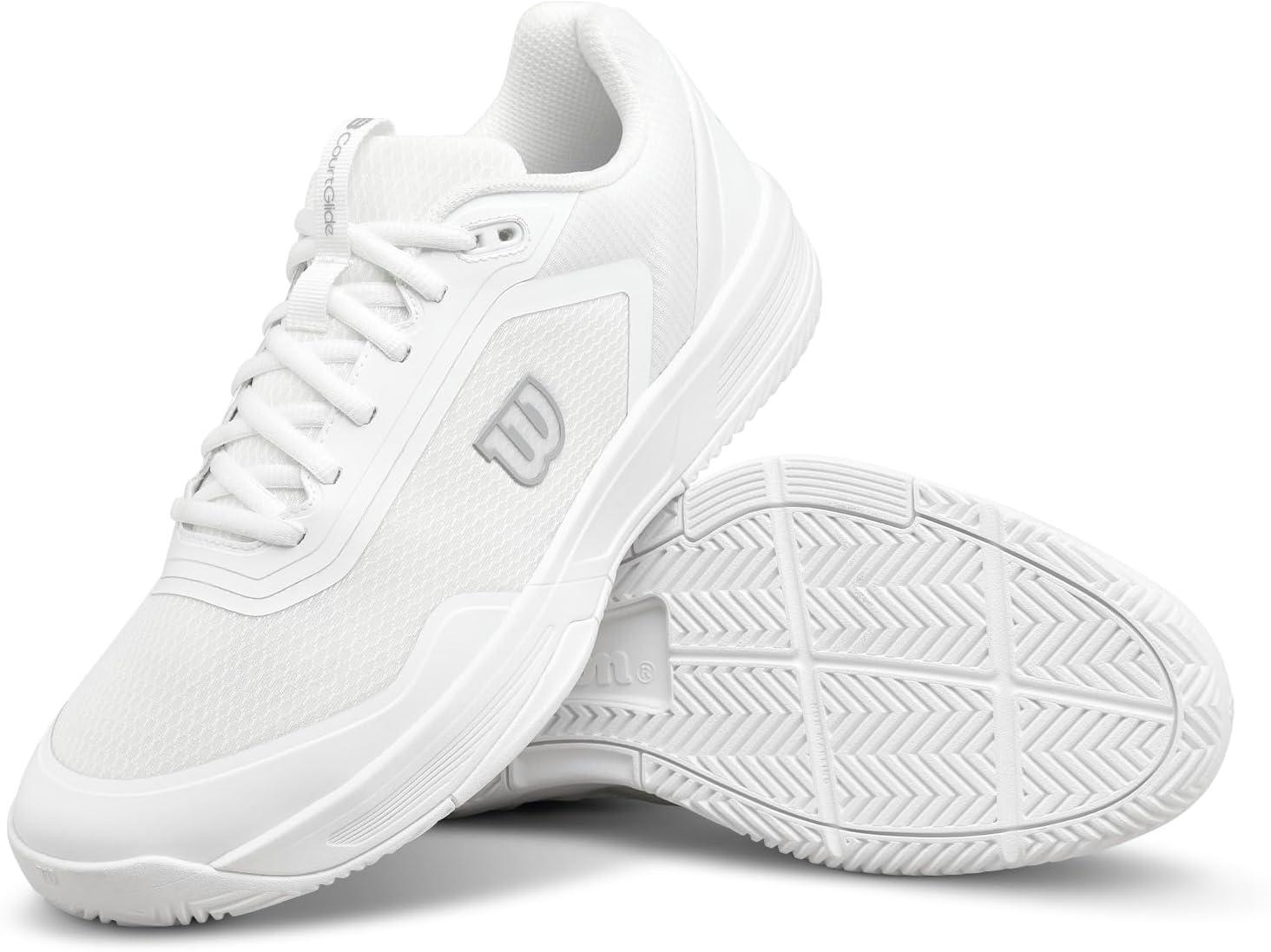 imageWILSON Womens Courtglide Womens Tennis ShoesWhiteWhiteSilver