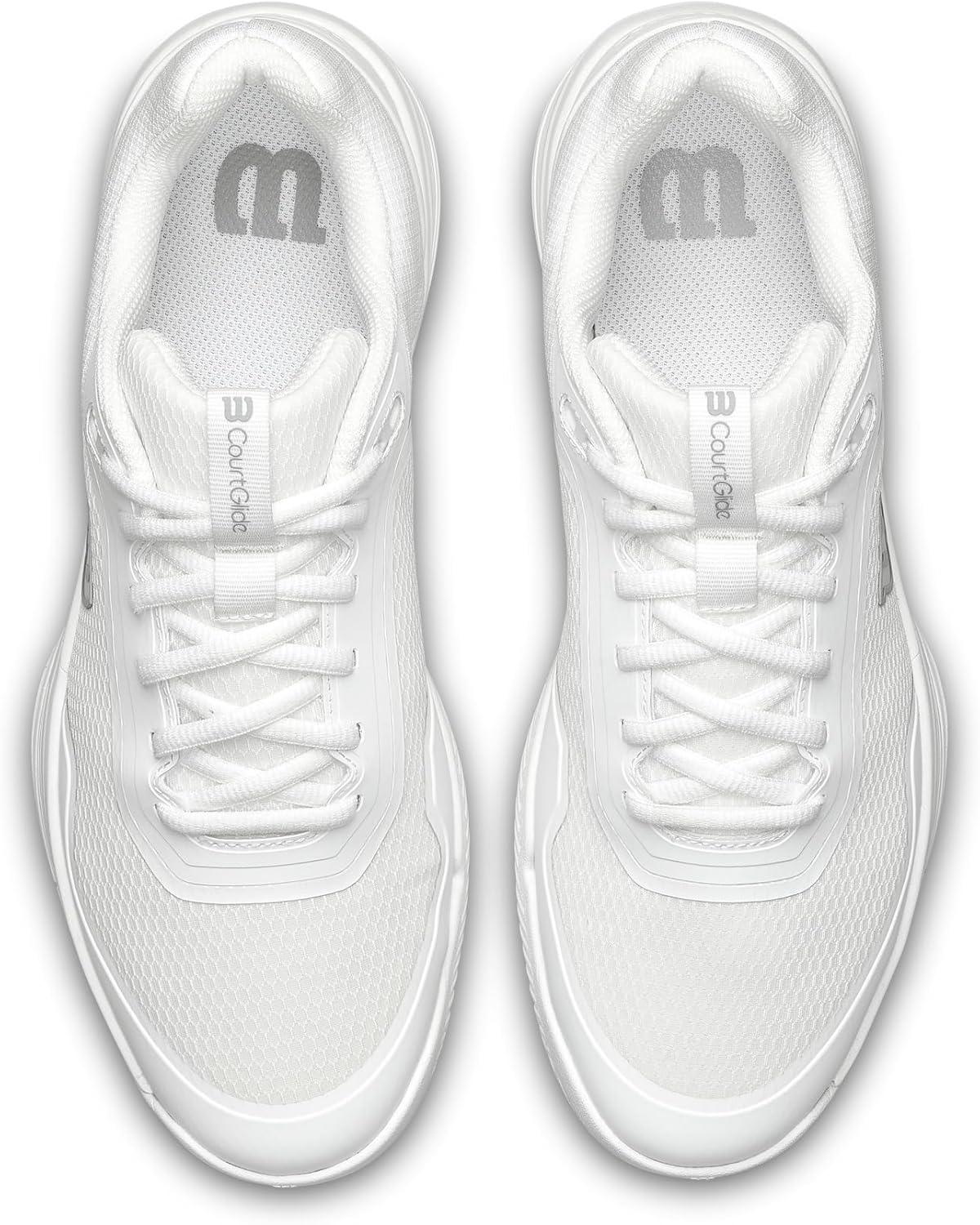 imageWILSON Womens Courtglide Womens Tennis ShoesWhiteWhiteSilver