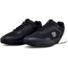 WILSON Mens Courtglide Men’s Tennis Shoes(Black/White/Lunar Rock)