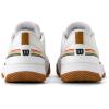 Wilson Womens Intrigue Tour Women’s Clay Tennis Shoes(White/Bone Brown/Gum1a)