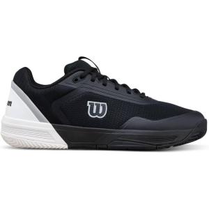 WILSON Mens Courtglide Men’s Tennis Shoes(Black/White/Lunar Rock)