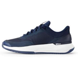 Wilson Womens Intrigue Tour Women’s Clay Tennis Shoes(Navy Blazer/White)