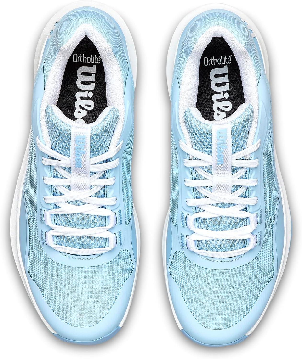 imageWilson Womens Womens Hurakn Pro V2 Padel ShoesAiry BlueClear WhiteAiry Blue