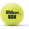 WILSON Sporting Goods RF Legacy Tennis Balls – Case (72 Balls), Yellow (WRT11990M)