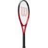 Wilson Pro Staff Precision XL 110 Tennis Racket – Grip Size 3-4 3/8″, Black/Red