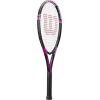 Wilson Tour Slam Adult Tennis Racquets – Grip Size 4/14″(Black/Pink)