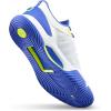 Wilson Womens Intrigue Tour Women’s Padel Shoes(White/Amparo Blue/Safety Yellow)