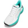 Wilson Womens Women’s Hurakn Lite Padel Shoes(White/Turquoise/Black)